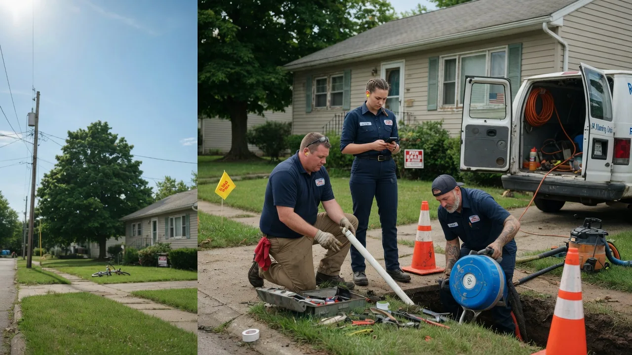 Sewer Line Repair in New Philadelphia, PA near me